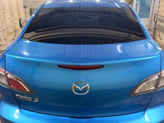 2010 Mazda 3 II (BL), голубой, 950000 рублей, вид 3