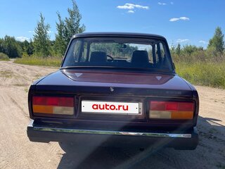 2007 Lada (ВАЗ) 2107, пурпурный, 245000 рублей, вид 4