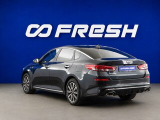 2019 Kia Optima IV Рестайлинг, синий, 1799055 рублей, вид 2