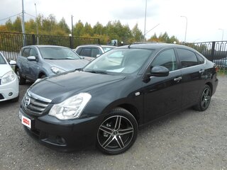 2014 Nissan Almera III (G15), чёрный, 735000 рублей, вид 4
