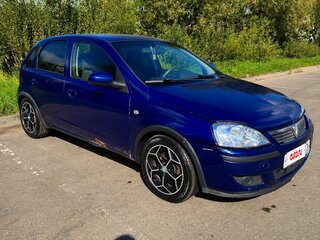 2004 Opel Corsa C Рестайлинг, синий, 219000 рублей, вид 2