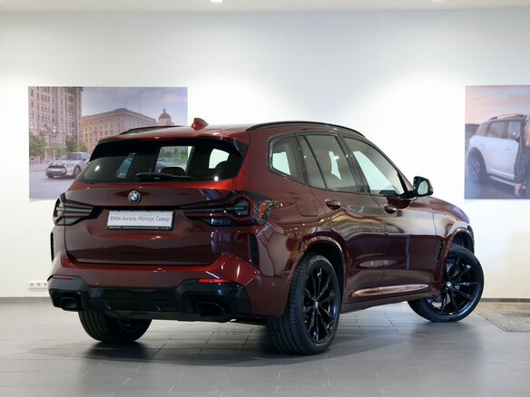 2023 BMW X3 20i xDrive III (G01) Рестайлинг, красный, 6650000 рублей - вид 4
