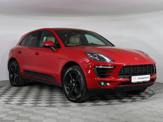 2018 Porsche Macan I, красный, 3688000 рублей, вид 3