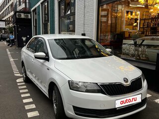 2019 Skoda Rapid I Рестайлинг, белый, 1250000 рублей, вид 1