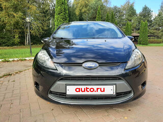 2012 Ford Fiesta Mk6, чёрный, 895000 рублей, вид 2