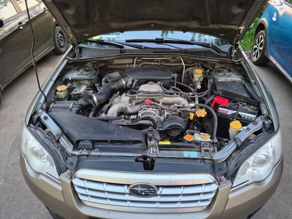 2008 Subaru Outback III Рестайлинг, золотистый, 950000 рублей - вид 18