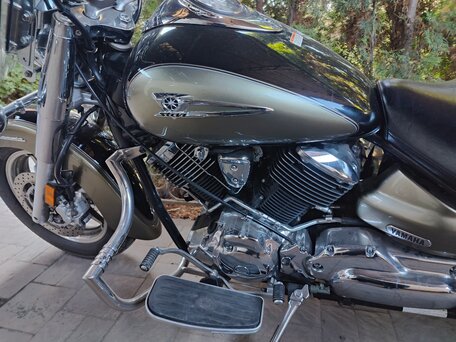 2005 Yamaha XVS1100, чёрный, 655000 рублей, вид 5