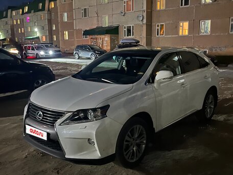 2014 Lexus RX 350 III Рестайлинг, белый, 3100000 рублей, вид 1
