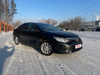 2015 Toyota Camry VII (XV50) Рестайлинг, чёрный, 2250000 рублей, вид 2