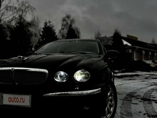 2003 Jaguar X-Type I, чёрный, 950000 рублей, вид 2