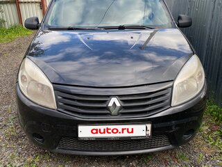 2012 Renault Sandero I, чёрный, 410000 рублей, вид 4