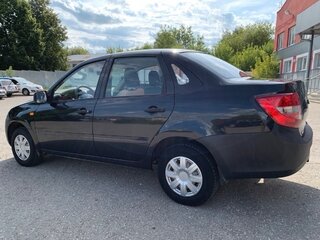 2012 Lada (ВАЗ) Granta I, чёрный, 525000 рублей, вид 4