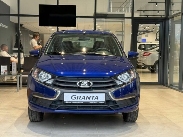 2026 Lada (ВАЗ) Granta I Рестайлинг, синий, 1114357 рублей - вид 11
