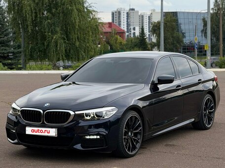 2019 BMW 5 серии 520d xDrive VII (G30/G31/G38), чёрный, 3600000 рублей, вид 1