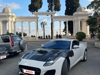 2017 Jaguar F-Type I Рестайлинг, белый, 3700000 рублей, вид 2