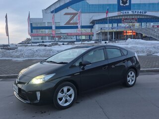 2015 Toyota Prius III Рестайлинг (XW30), чёрный, 1187000 рублей, вид 1