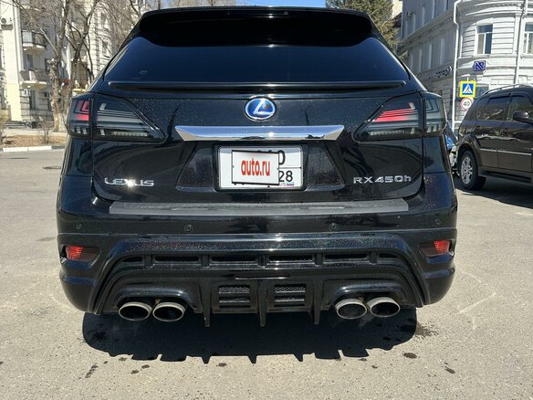 2009 Lexus RX 450h III, чёрный, 2650000 рублей - вид 10