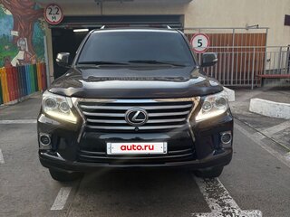 2012 Lexus LX 570 III Рестайлинг, чёрный, 7090000 рублей, вид 2