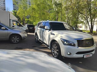 2012 Infiniti QX56 II, белый, 1700000 рублей, вид 2