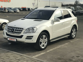 2011 Mercedes-Benz M-Класс 350 II (W164) Рестайлинг, белый, 1730781 рублей, вид 1