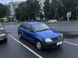2007 Renault Logan I, синий, 190000 рублей, вид 3