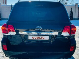 2014 Toyota Land Cruiser 200 Series Рестайлинг 1, чёрный, 5450000 рублей, вид 3