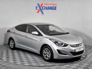 2015 Hyundai Elantra V (MD) Рестайлинг, серебристый, 952000 рублей, вид 3