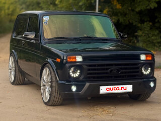 2024 Lada (ВАЗ) Niva Legend I, зелёный, 1500000 рублей, вид 2