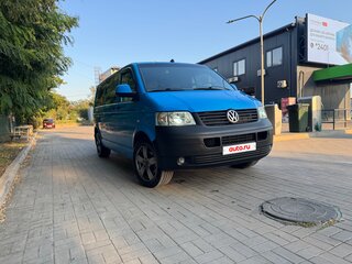2008 Volkswagen Caravelle LWB Long T5, синий, 1600000 рублей, вид 5
