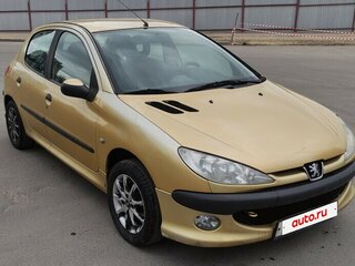 2004 Peugeot 206, золотистый, 290000 рублей, вид 1