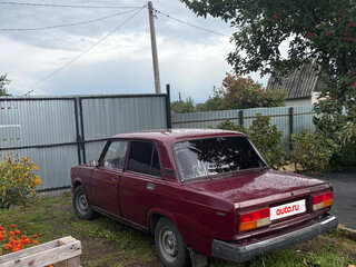 2000 Lada (ВАЗ) 2107, пурпурный, 95000 рублей, вид 3