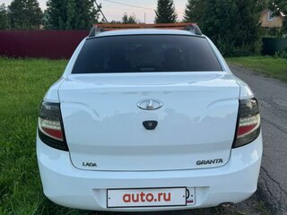 2014 Lada (ВАЗ) Granta I, белый, 450000 рублей, вид 3