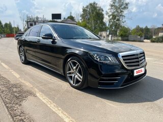 2020 Mercedes-Benz S-Класс 450 Long VI (W222, C217) Рестайлинг, чёрный, 5860000 рублей, вид 3