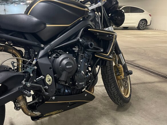 2010 Triumph Speed Triple, чёрный, 575000 рублей - вид 5