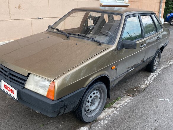 1999 Lada (ВАЗ) 21099, коричневый, 230000 рублей
