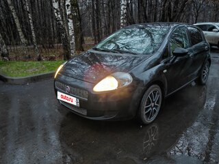 2008 Fiat Punto III Grande Punto, чёрный, 370000 рублей, вид 2