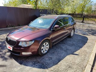 2012 Skoda Superb II, фиолетовый, 899000 рублей, вид 2