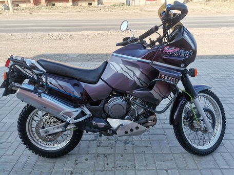 1997 Yamaha XTZ750 Super Tenere, коричневый, 390000 рублей, вид 3