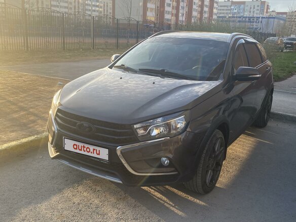 2019 Lada (ВАЗ) Vesta SW Cross I, коричневый, 1250000 рублей