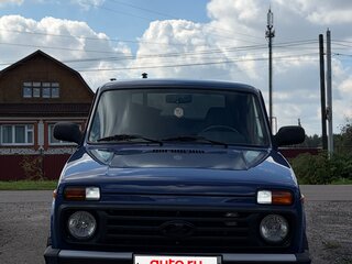 2017 Lada (ВАЗ) 2121 (4x4) I Рестайлинг, синий, 670000 рублей, вид 2