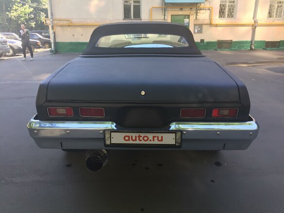 1973 Chevrolet Nova III, чёрный - вид 13