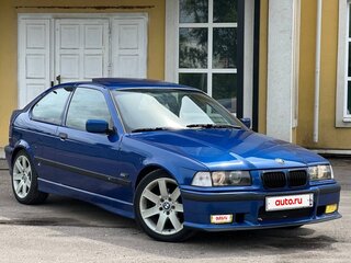 2000 BMW 3 серии Compact 316i III (E36), синий, 750000 рублей, вид 3