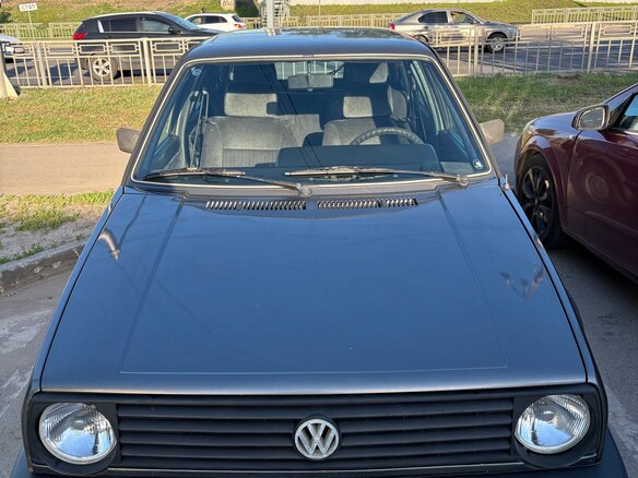 1987 Volkswagen Golf II, серый, 390000 рублей