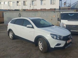 2019 Lada (ВАЗ) Vesta SW I, белый, 1300000 рублей, вид 2