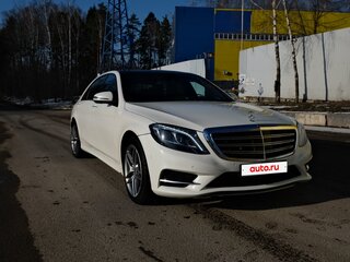 2015 Mercedes-Benz S-Класс 350 CDI BlueTEC Long 7G-TRONIC VI (W222, C217), чёрный, 5000000 рублей, вид 2