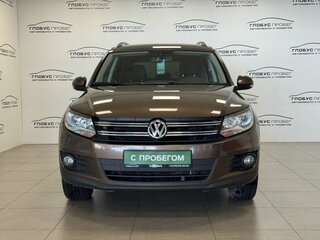 2015 Volkswagen Tiguan I Рестайлинг, коричневый, 1499000 рублей, вид 3