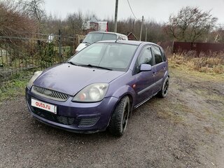 2006 Ford Fiesta Mk5, фиолетовый, 370000 рублей, вид 4