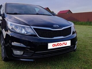 2015 Kia Rio III Рестайлинг, чёрный, 1000000 рублей, вид 2
