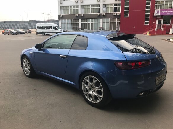 2007 Alfa Romeo Brera I, голубой - вид 5