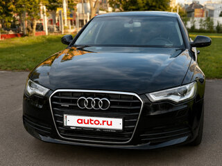 2011 Audi A6 IV (C7), чёрный, 1537512 рублей, вид 2